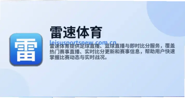 雷速网页版入口不稳定的原因与解决方法